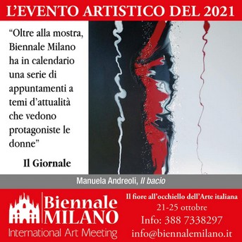 biennale MILANO evento artistico del 2021